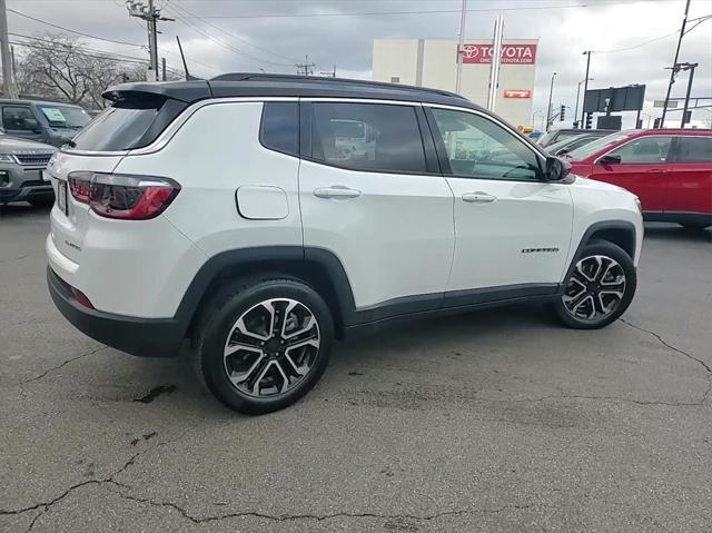 used 2023 Jeep Compass car, priced at $24,693