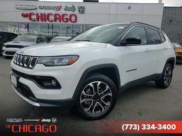 used 2023 Jeep Compass car, priced at $24,693