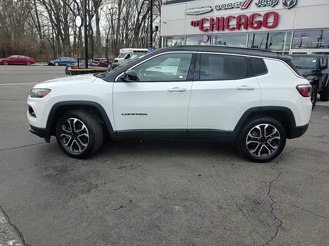 used 2023 Jeep Compass car, priced at $24,693