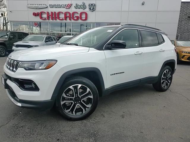 used 2023 Jeep Compass car, priced at $24,693