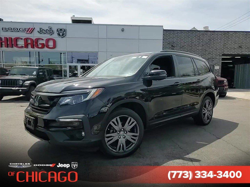 used 2022 Honda Pilot car, priced at $27,600