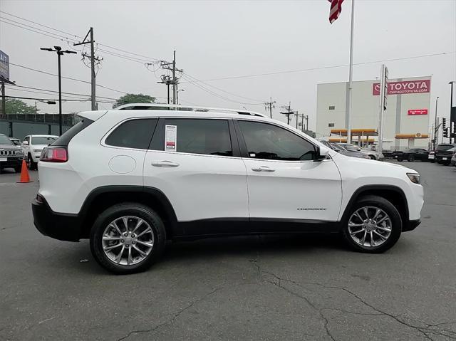 used 2021 Jeep Cherokee car, priced at $19,991