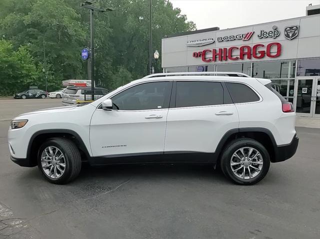 used 2021 Jeep Cherokee car, priced at $19,991