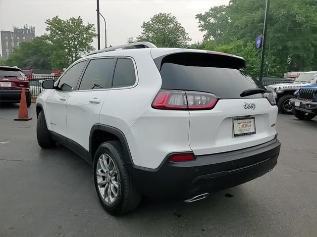 used 2021 Jeep Cherokee car, priced at $19,991