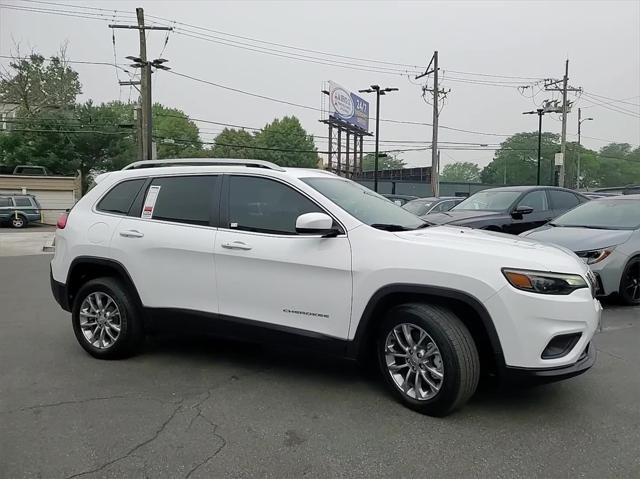 used 2021 Jeep Cherokee car, priced at $19,991