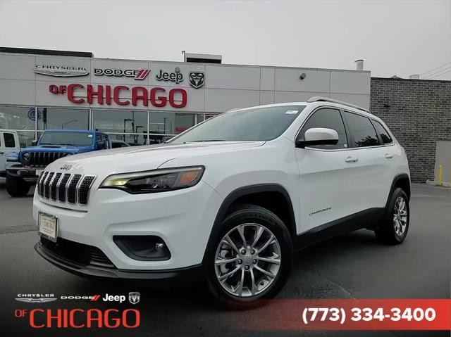 used 2021 Jeep Cherokee car, priced at $19,991