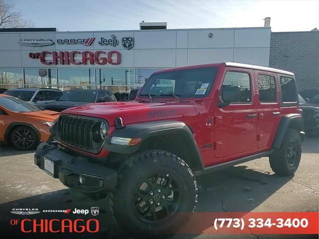 new 2025 Jeep Wrangler car, priced at $45,051