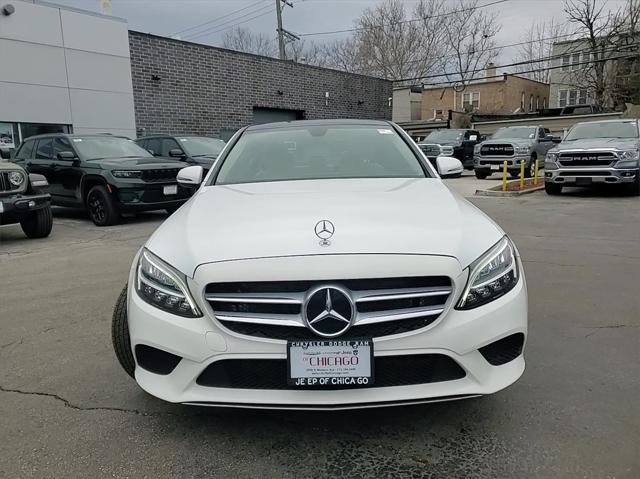 used 2021 Mercedes-Benz C-Class car, priced at $26,995