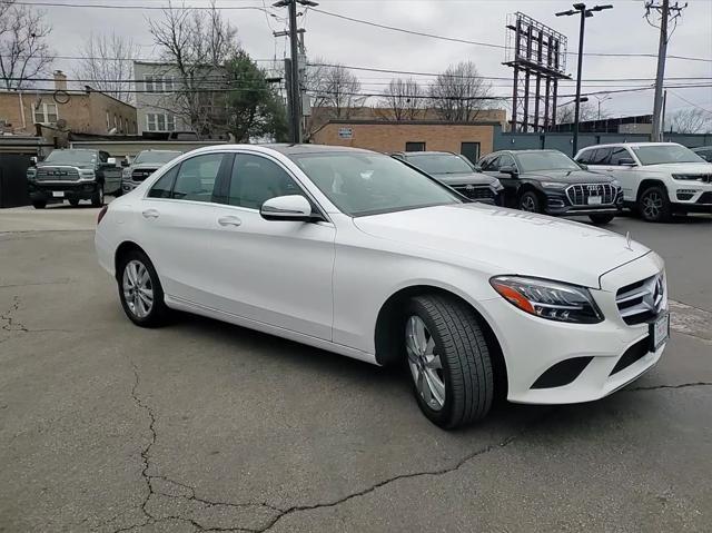 used 2021 Mercedes-Benz C-Class car, priced at $26,995