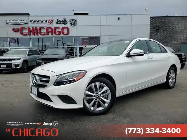 used 2021 Mercedes-Benz C-Class car, priced at $26,995