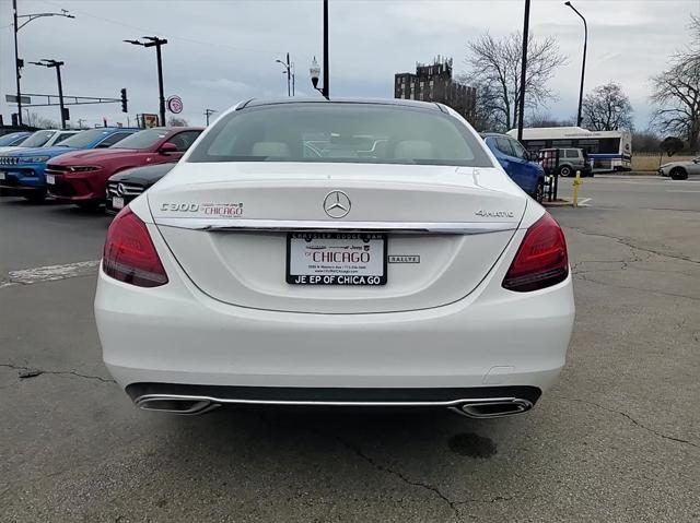 used 2021 Mercedes-Benz C-Class car, priced at $26,995