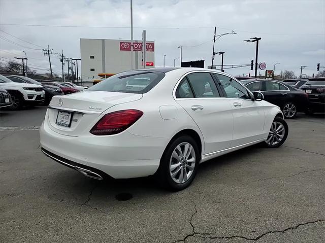 used 2021 Mercedes-Benz C-Class car, priced at $26,995