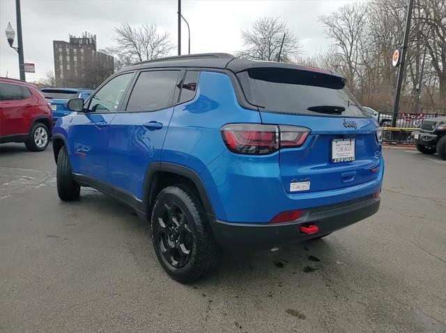 used 2023 Jeep Compass car, priced at $25,500