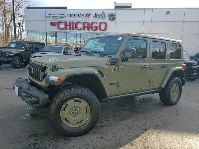 new 2025 Jeep Wrangler 4xe car, priced at $57,415