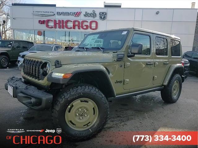 new 2025 Jeep Wrangler 4xe car, priced at $57,415