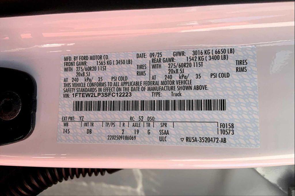 new 2025 Ford F-150 car, priced at $48,760