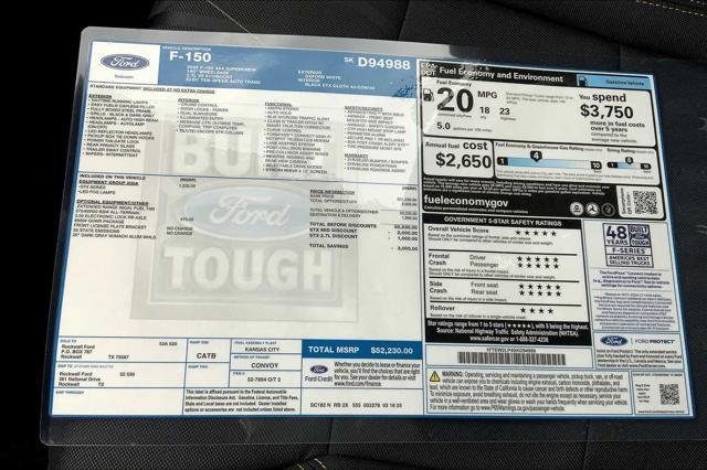new 2025 Ford F-150 car, priced at $48,436