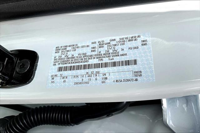 new 2025 Ford F-150 car, priced at $43,316
