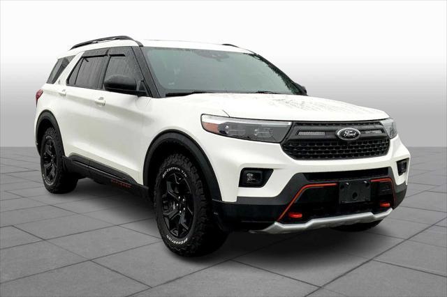 used 2022 Ford Explorer car, priced at $32,896