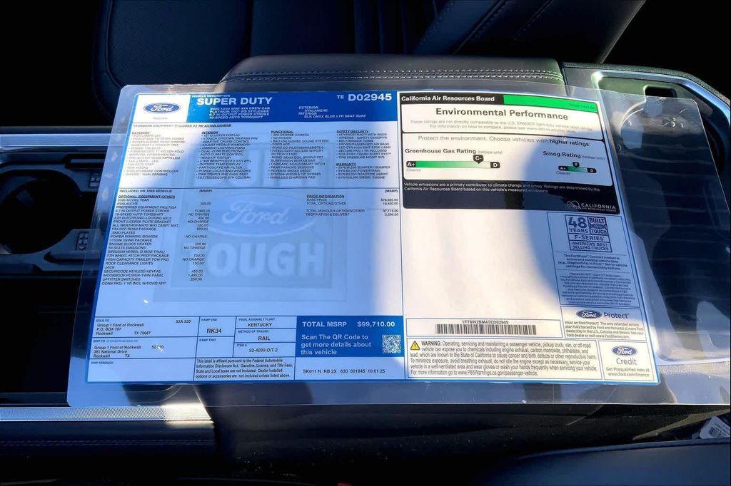 new 2026 Ford F-250 car, priced at $116,991