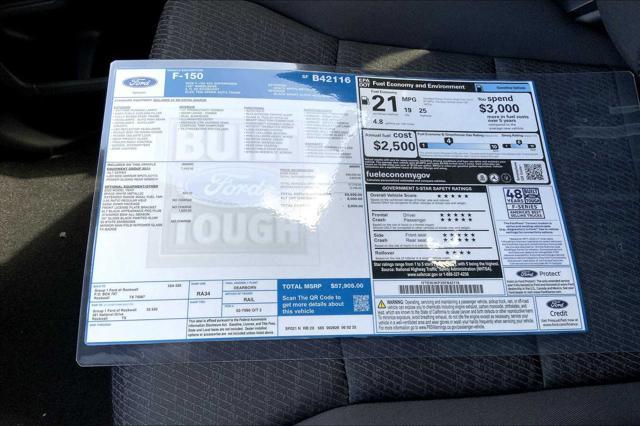 new 2025 Ford F-150 car, priced at $53,547