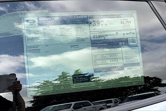 new 2025 Ford Escape car, priced at $31,485