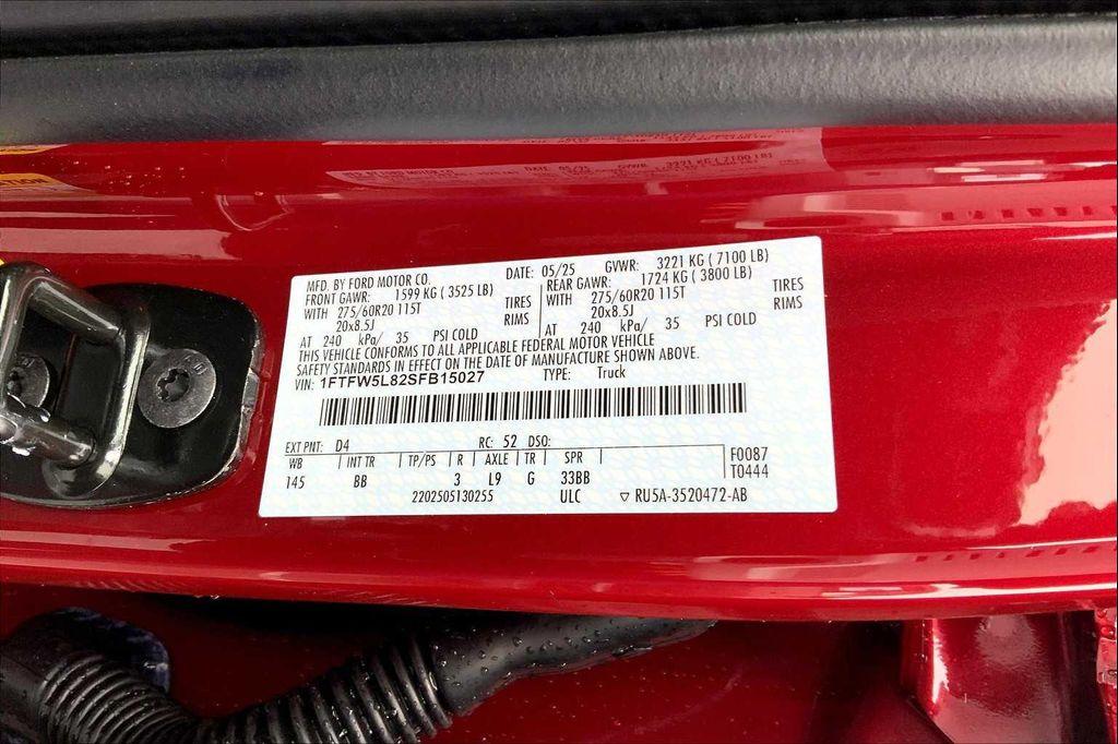 new 2025 Ford F-150 car, priced at $64,308