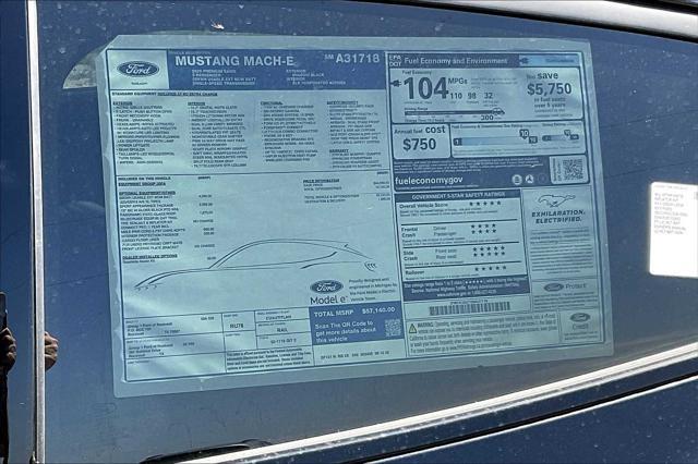 new 2025 Ford Mustang Mach-E car, priced at $57,140