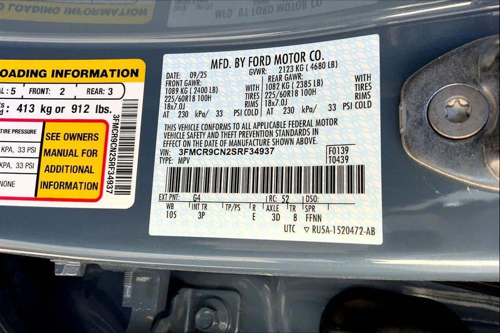 new 2025 Ford Bronco Sport car, priced at $37,688