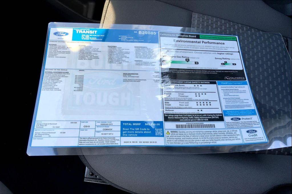 new 2025 Ford Transit-350 car, priced at $63,475