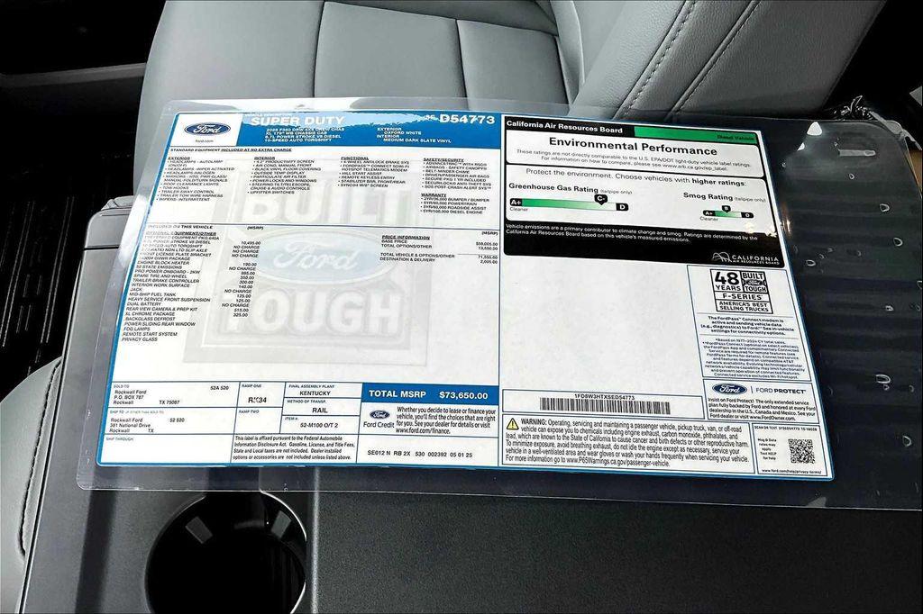 new 2025 Ford F-350 car, priced at $67,853