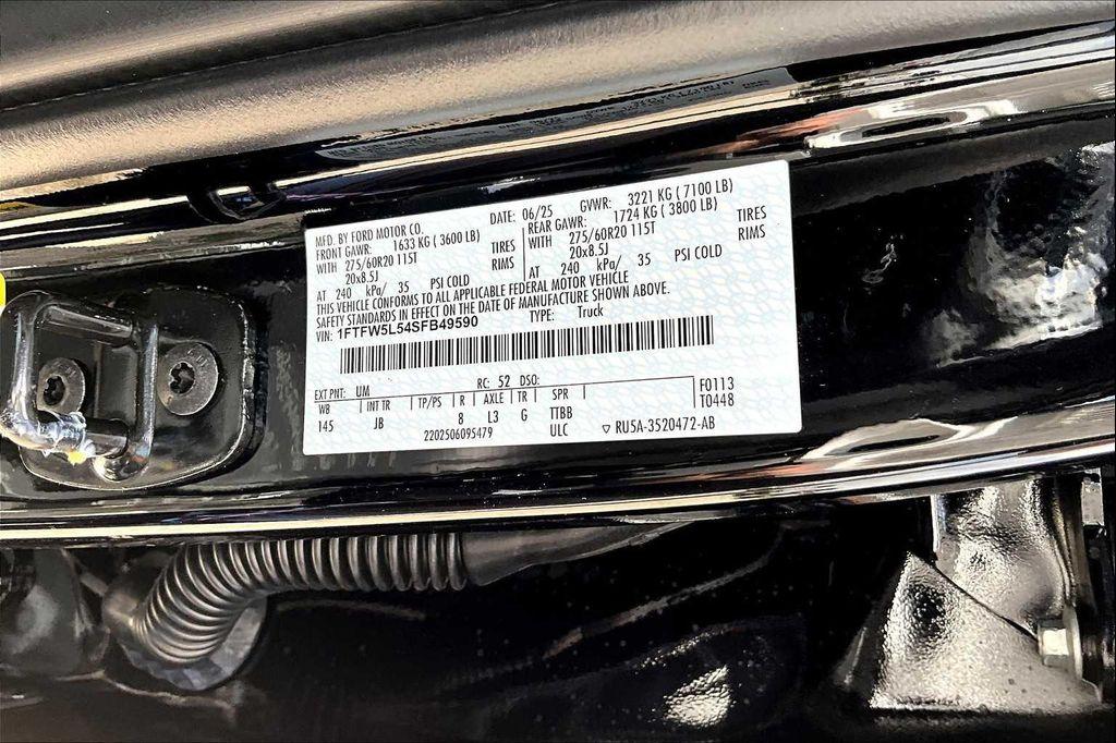 new 2025 Ford F-150 car, priced at $65,007