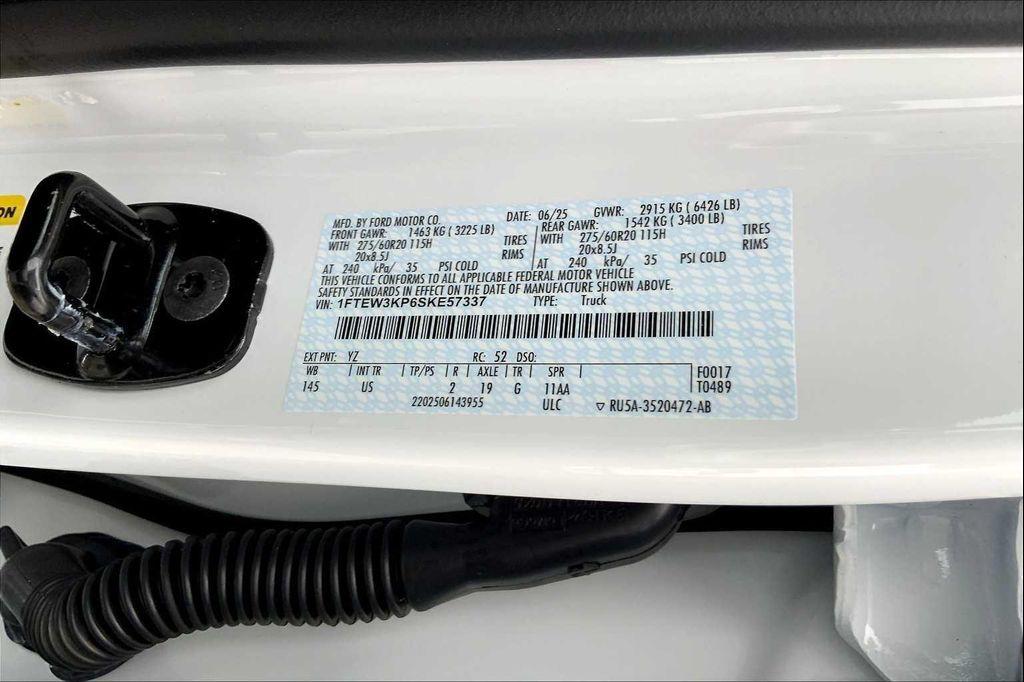 new 2025 Ford F-150 car, priced at $50,914