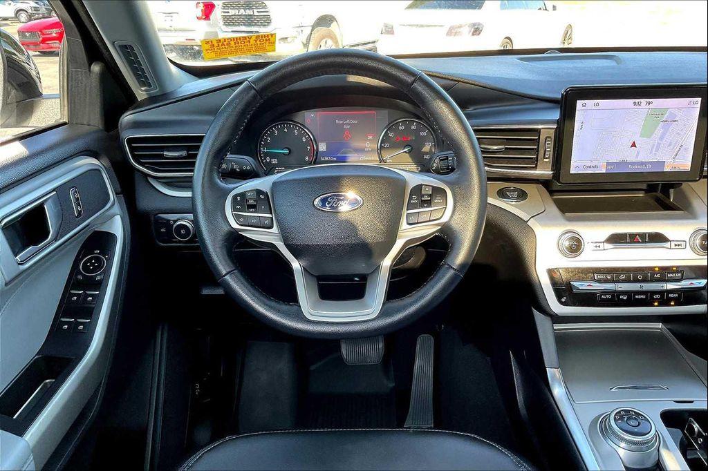 used 2022 Ford Explorer car, priced at $28,756