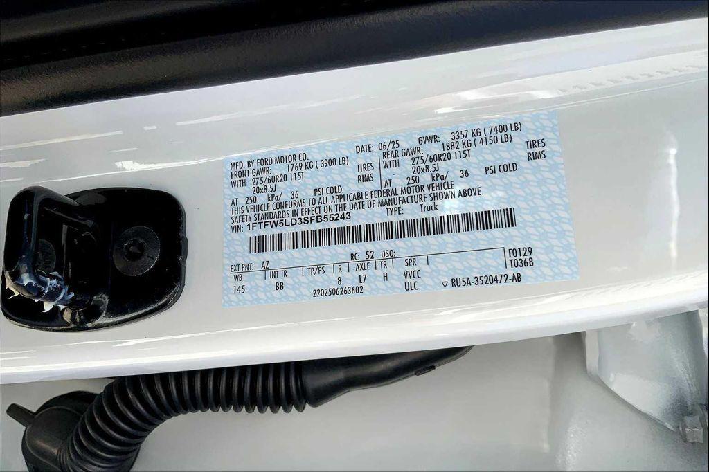 new 2025 Ford F-150 car, priced at $69,318