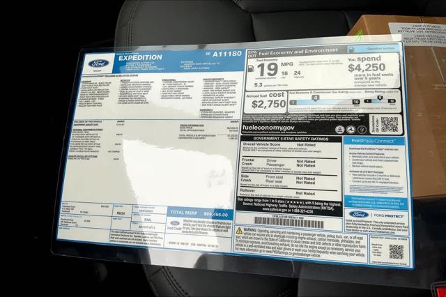new 2025 Ford Expedition car, priced at $69,465