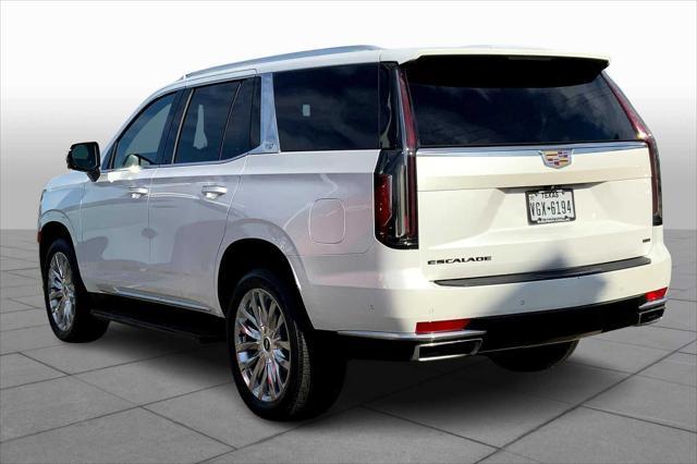 used 2022 Cadillac Escalade car, priced at $63,235