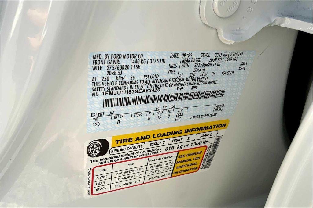 new 2025 Ford Expedition car, priced at $70,835