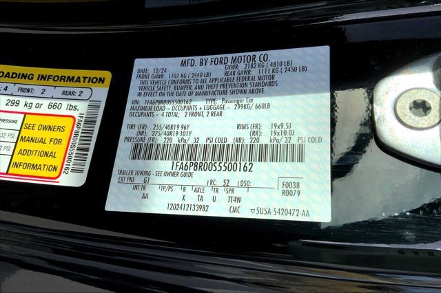new 2025 Ford Mustang car, priced at $72,225
