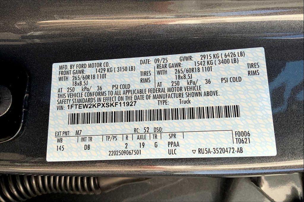 new 2025 Ford F-150 car, priced at $43,366