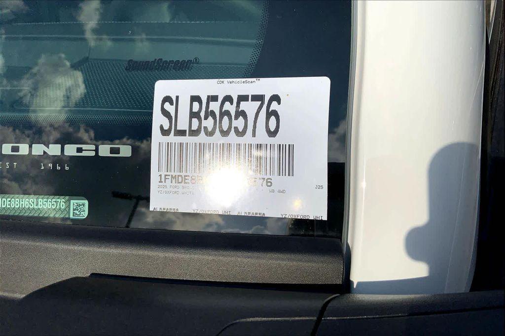 new 2025 Ford Bronco car, priced at $52,225