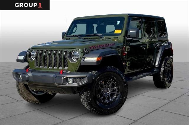 used 2022 Jeep Wrangler Unlimited car, priced at $40,388