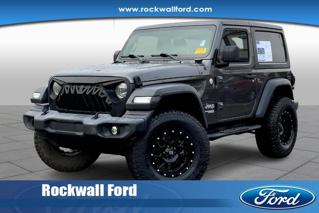 used 2020 Jeep Wrangler car, priced at $28,000