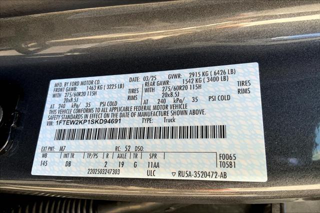 new 2025 Ford F-150 car, priced at $45,018