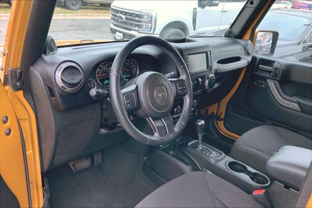 used 2014 Jeep Wrangler Unlimited car, priced at $17,195