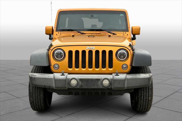 used 2014 Jeep Wrangler Unlimited car, priced at $17,195