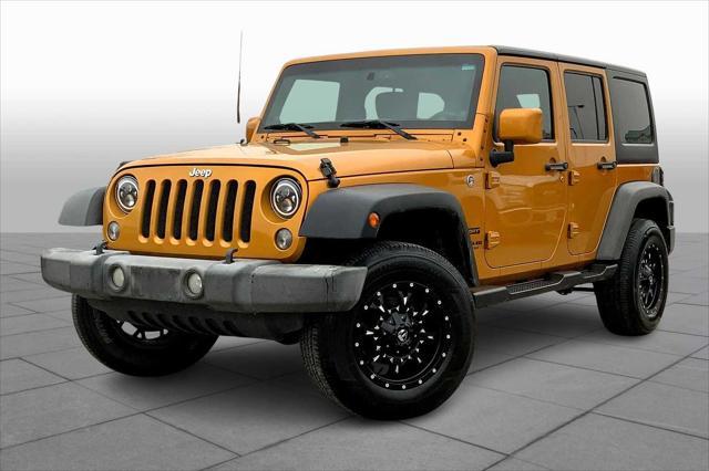 used 2014 Jeep Wrangler Unlimited car, priced at $17,195