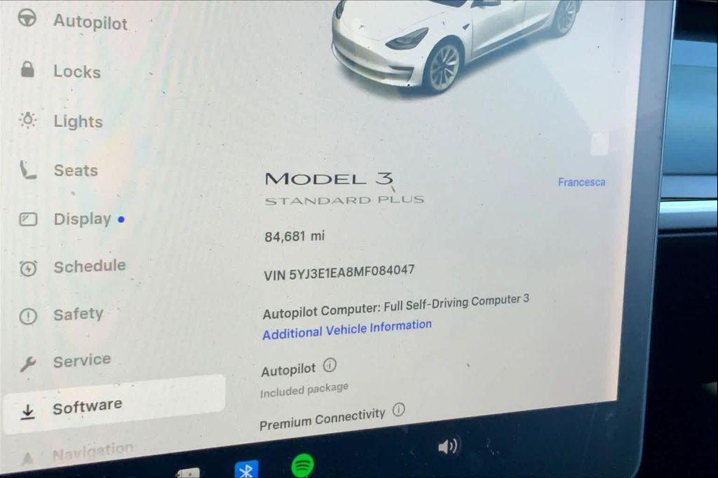 used 2021 Tesla Model 3 car, priced at $22,599