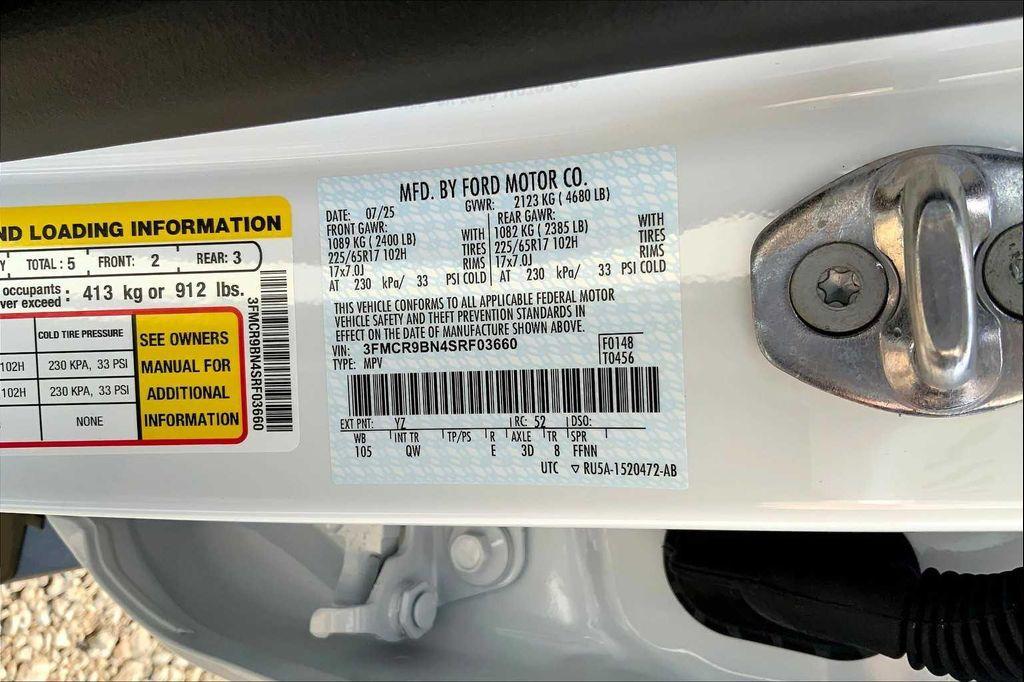 new 2025 Ford Bronco Sport car, priced at $33,239