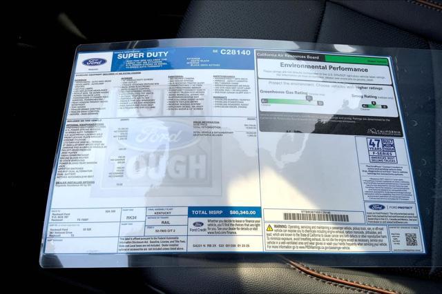 new 2025 Ford F-250 car, priced at $80,340